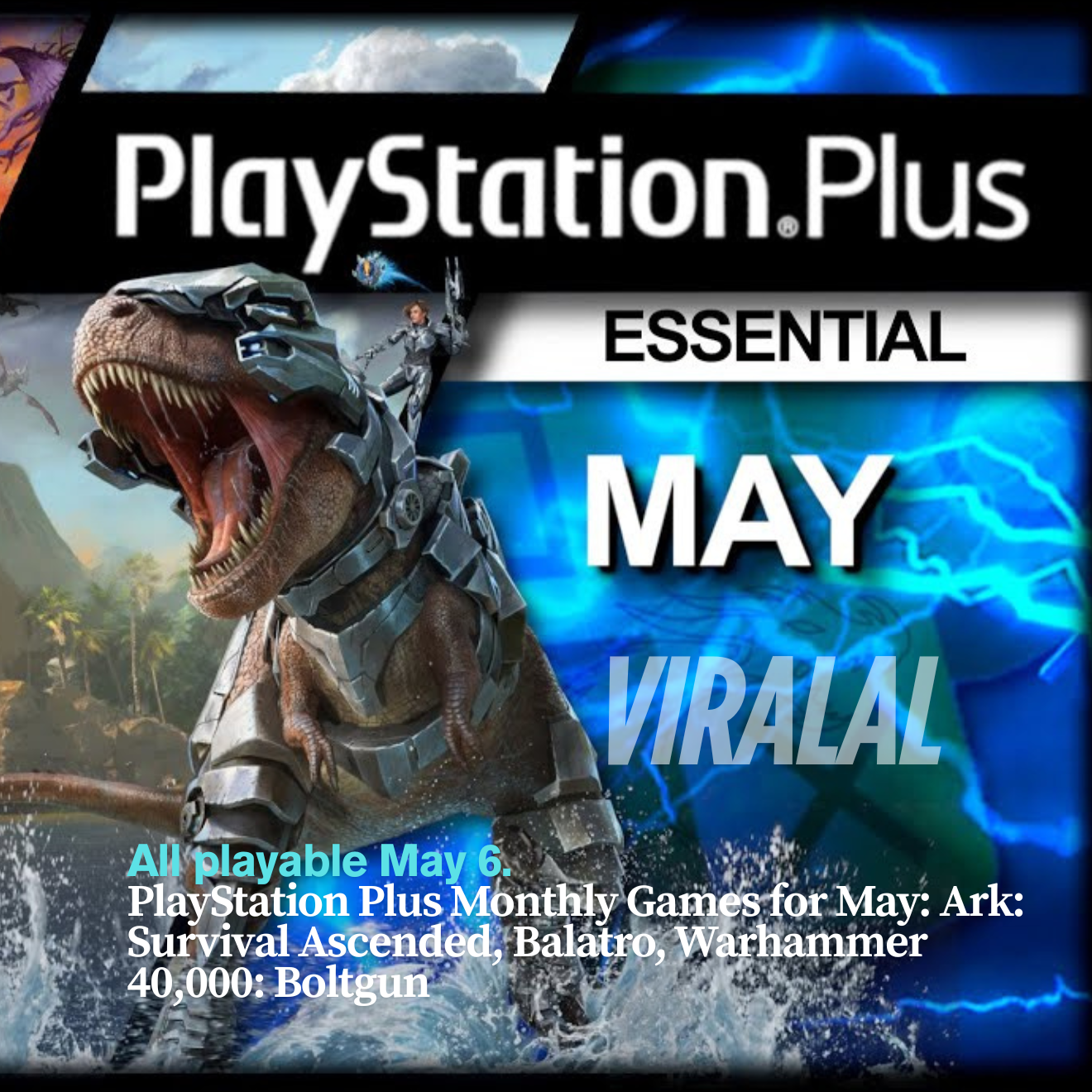 PlayStation Plus May Delivers Big: Ark, Balatro, and Boltgun Join the Lineup